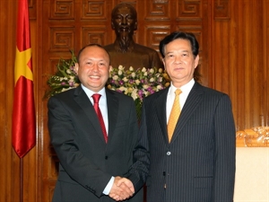 PM welcomes new Kazakh ambassador